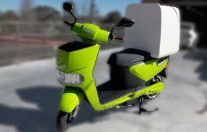 Electric Delivery Scooter